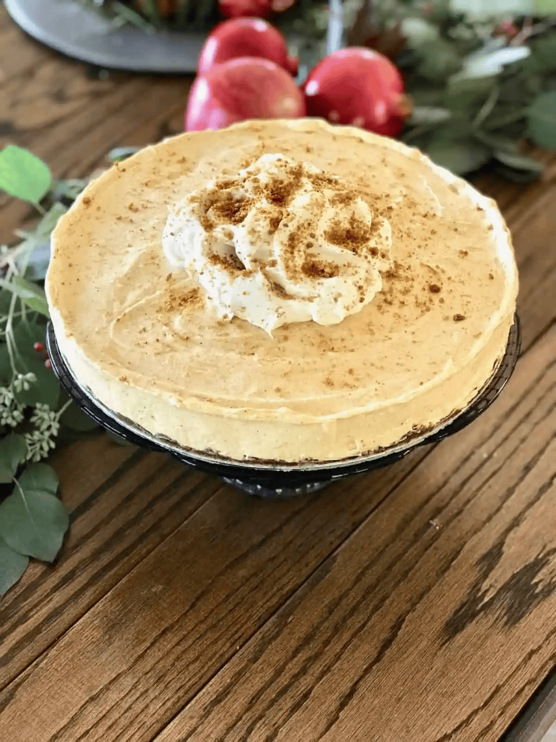 no bake pumpkin cheesecake