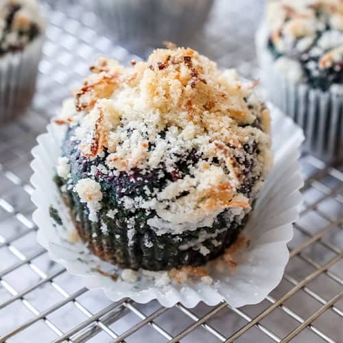 Purple Sweet Potato Muffins