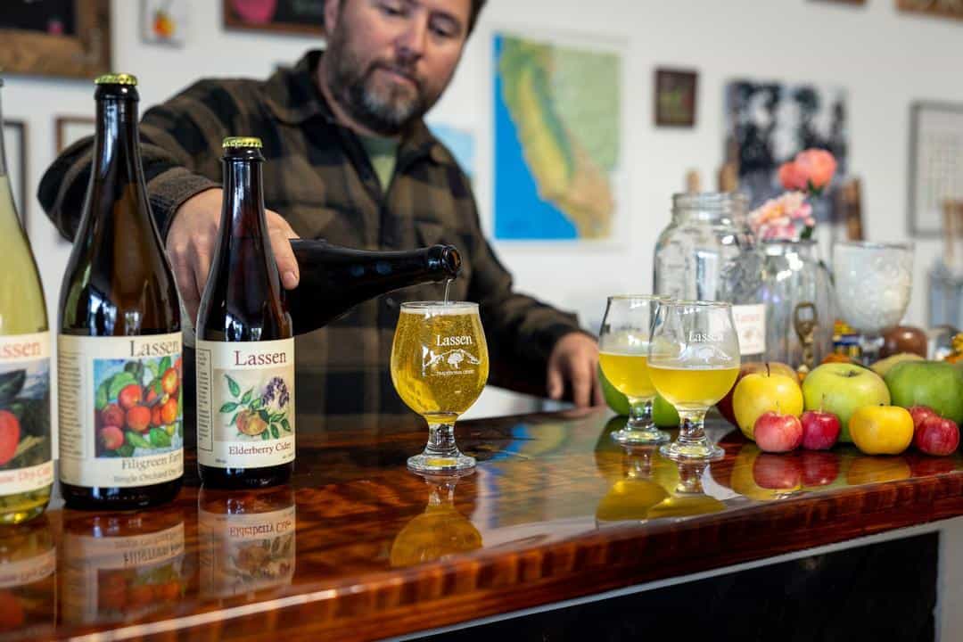 Lassen Cidery uses apples from Noble Orchards in small batch ciders