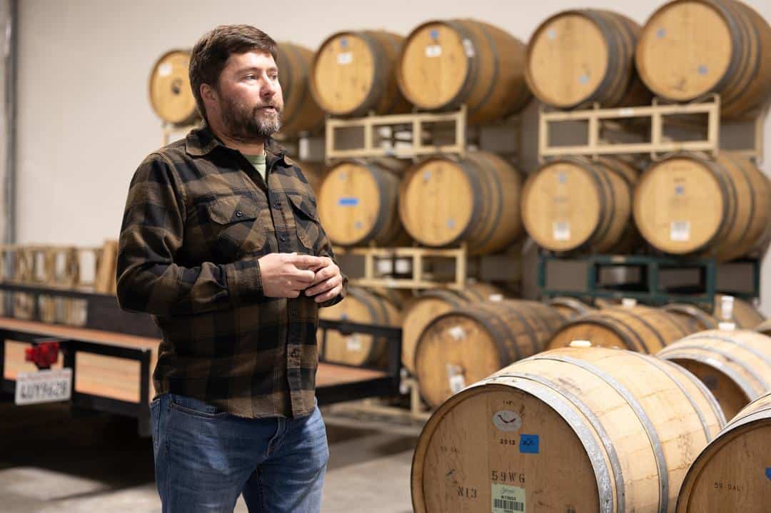 Cider at Lassen Traditional Cidery is barrel fermented