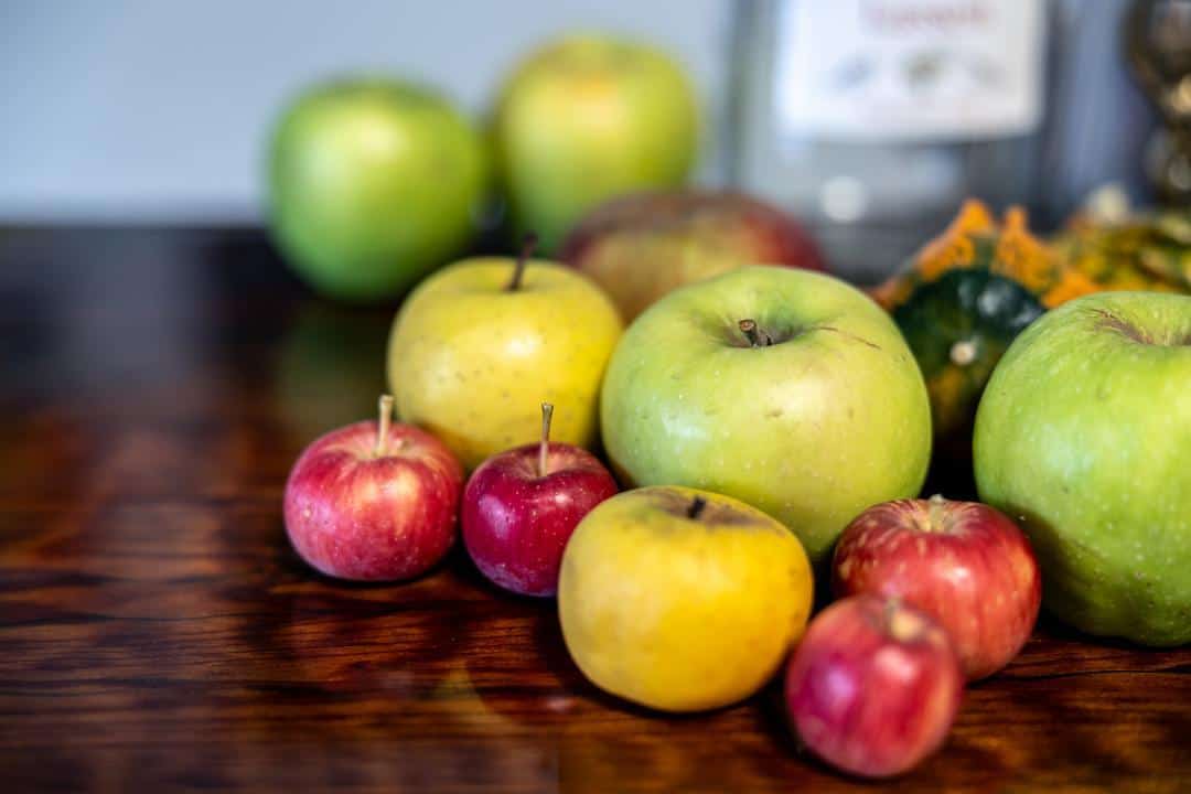 Some of the apples used at Lassen Traditional Cidery