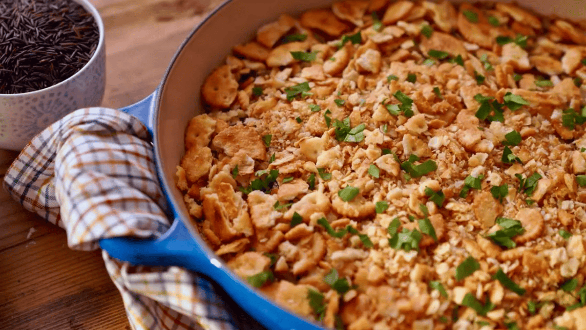 chicken and wild rice hot dish