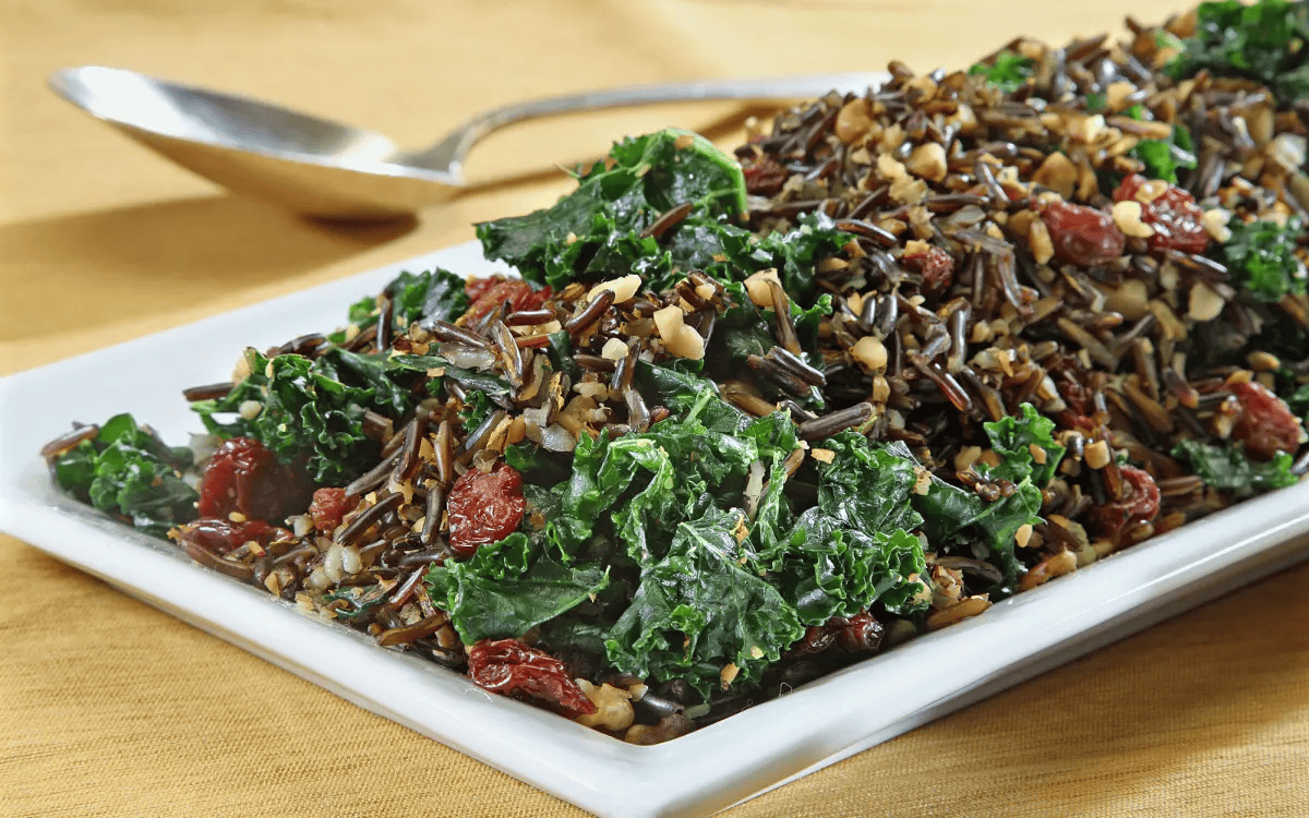 Kale and Wild Rice Salad from the Los Angeles Times