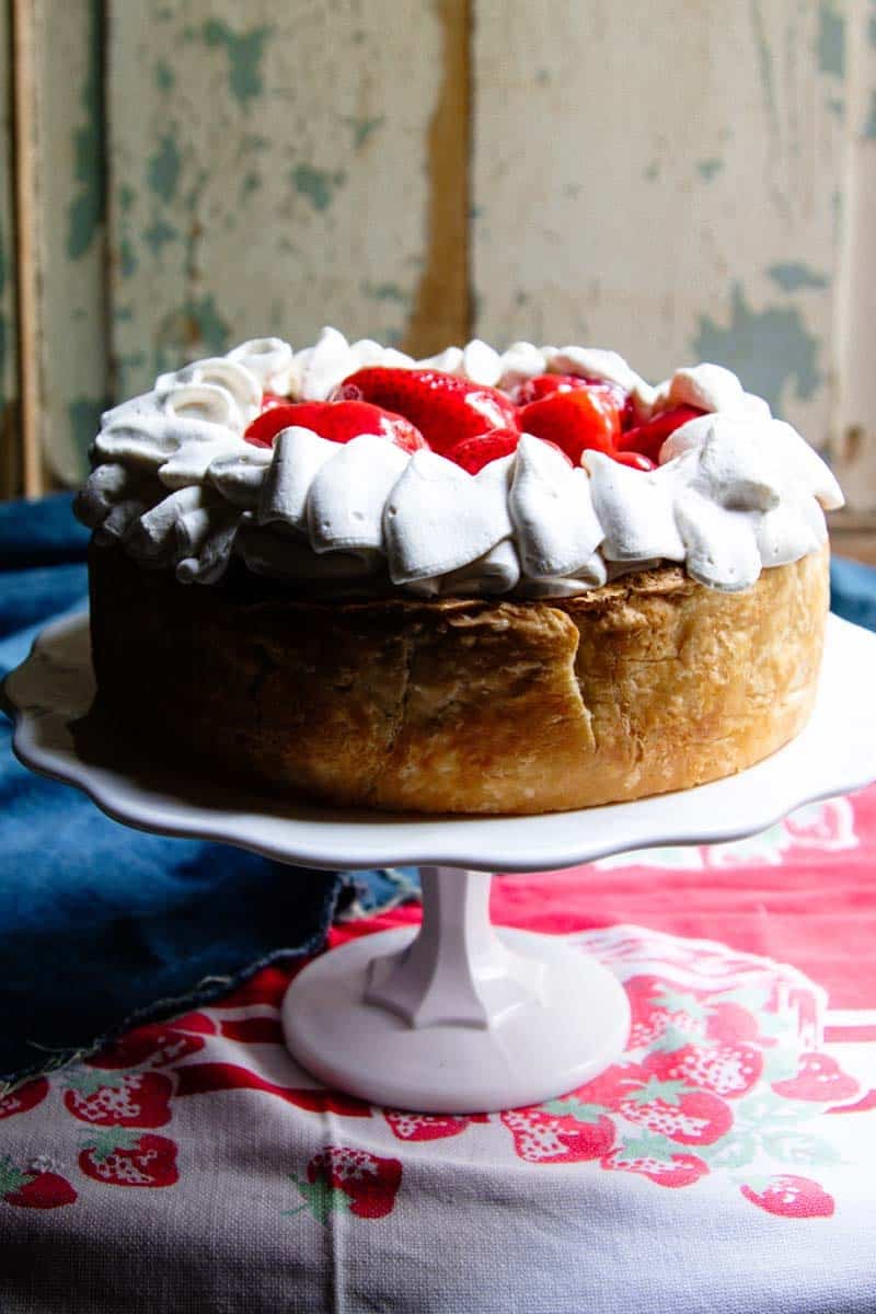 Strawberry Pie with Fresh Strawberries
