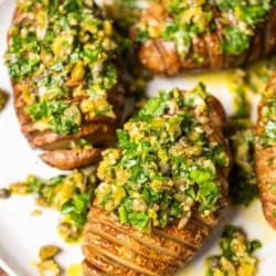 Hasselback potatoes