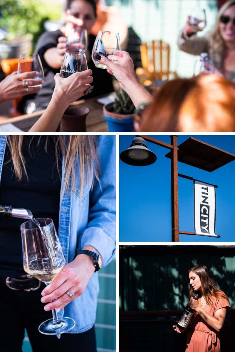 How to Plan Wine Tastings at Tin City, Paso Robles, Ca