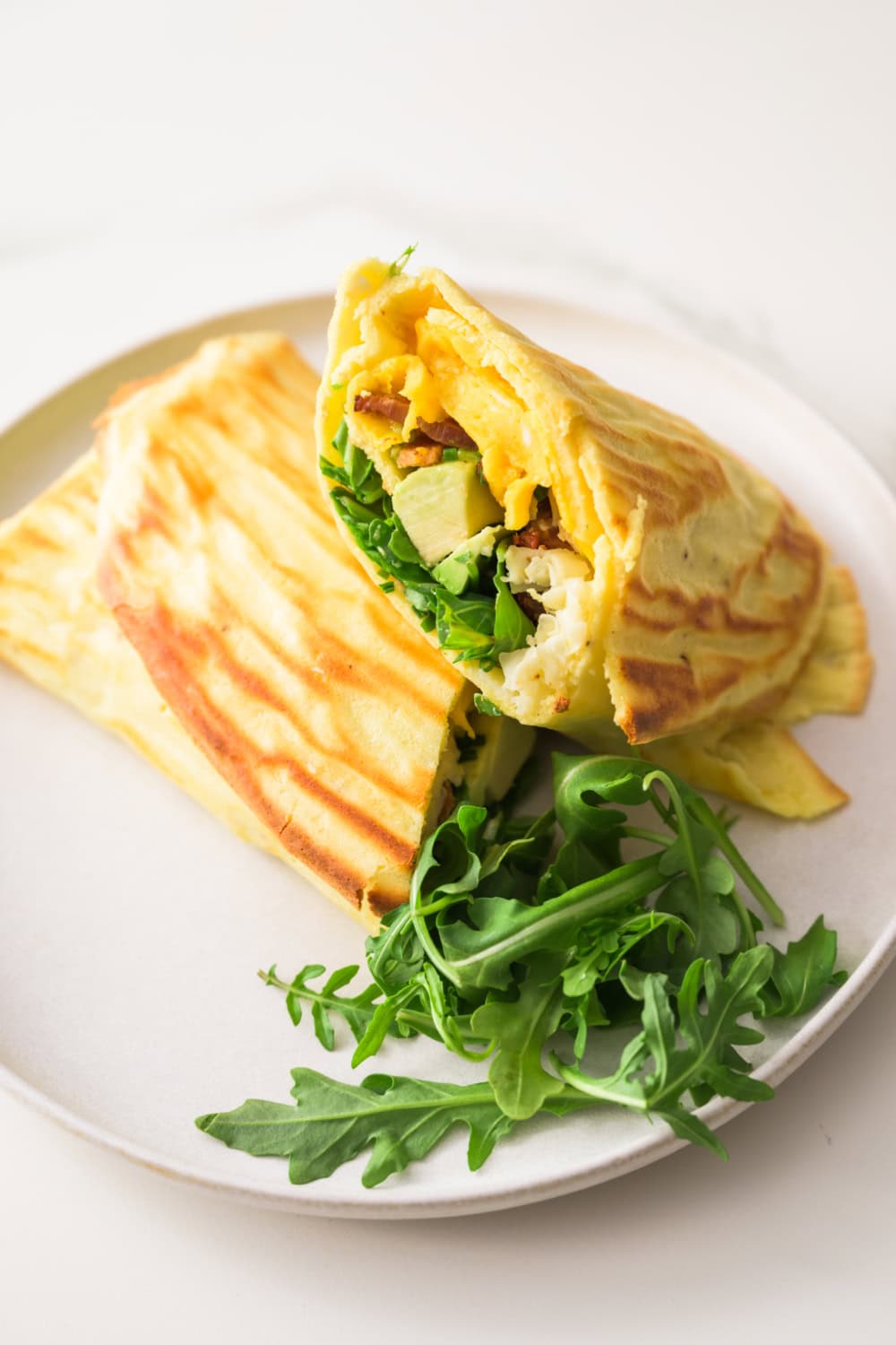 Cottage Cheese Breakfast Wraps