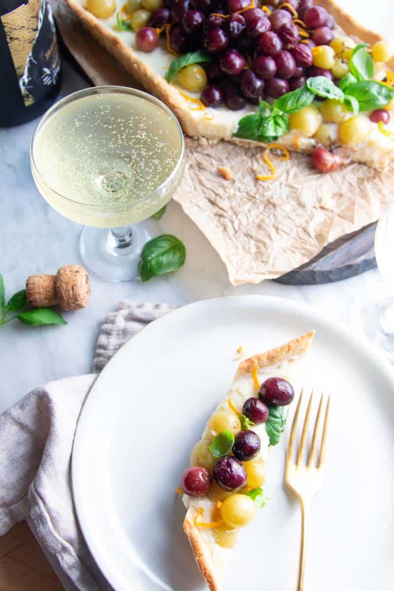 Our Best Grape Dessert Recipe: Roasted Grape Tart