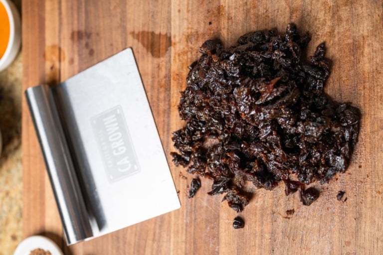 Diced prunes