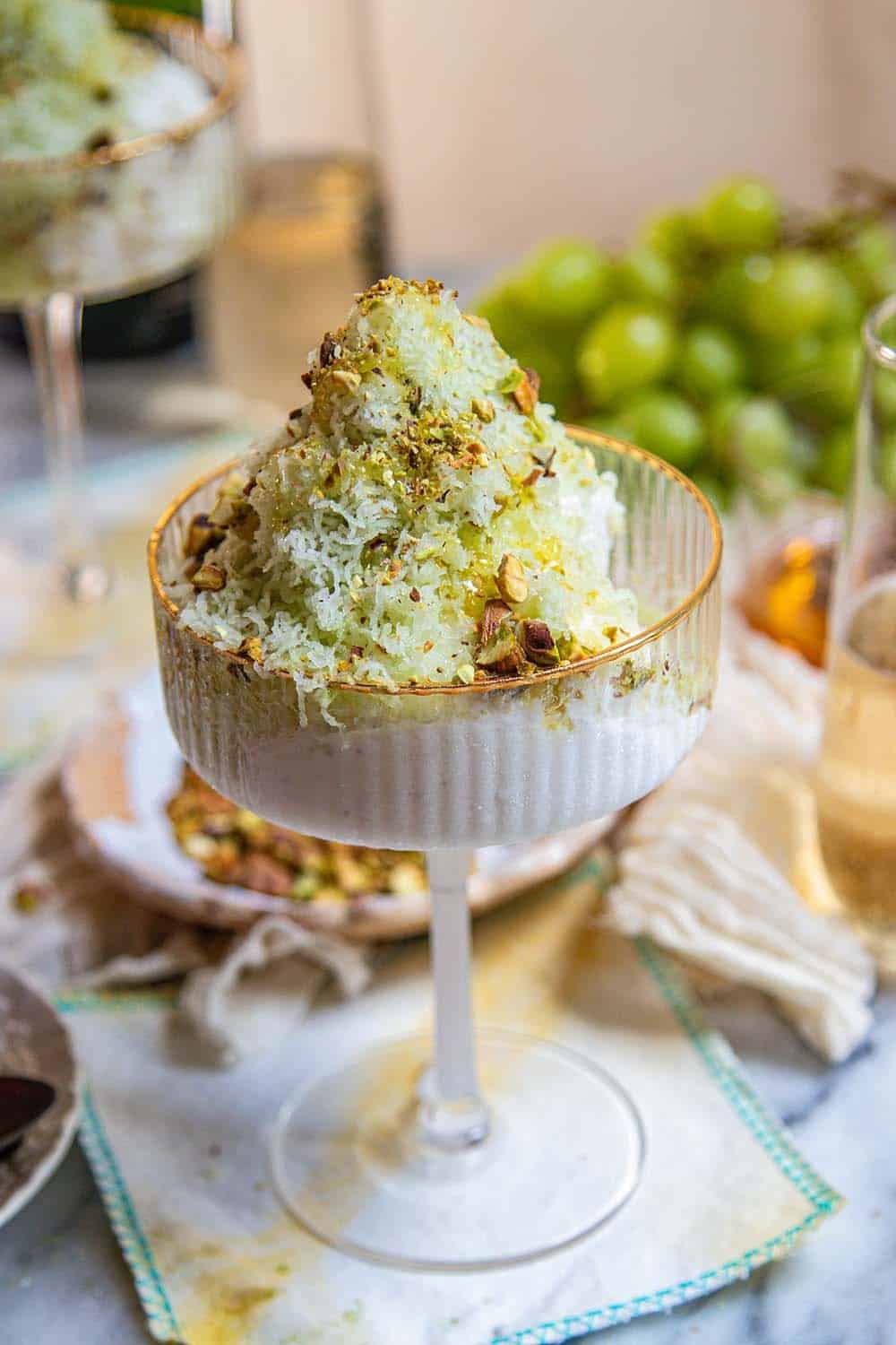 Cool Grape Desserts Including Our Grape Shaved Ice