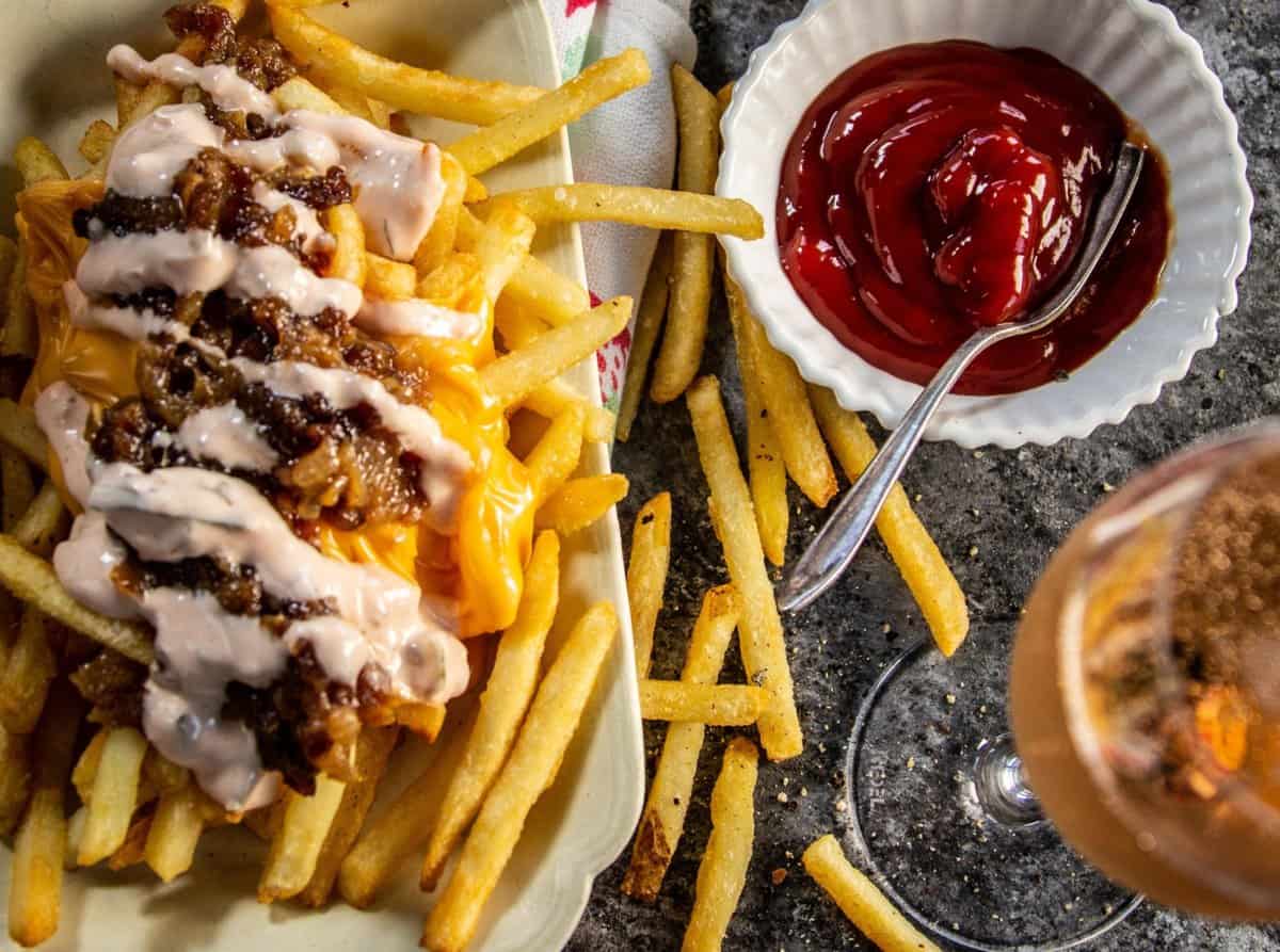 Animal-Style Fries from In-N-Out from California Wines