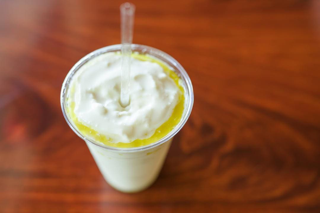 Lemon Olive Oil Milkshake