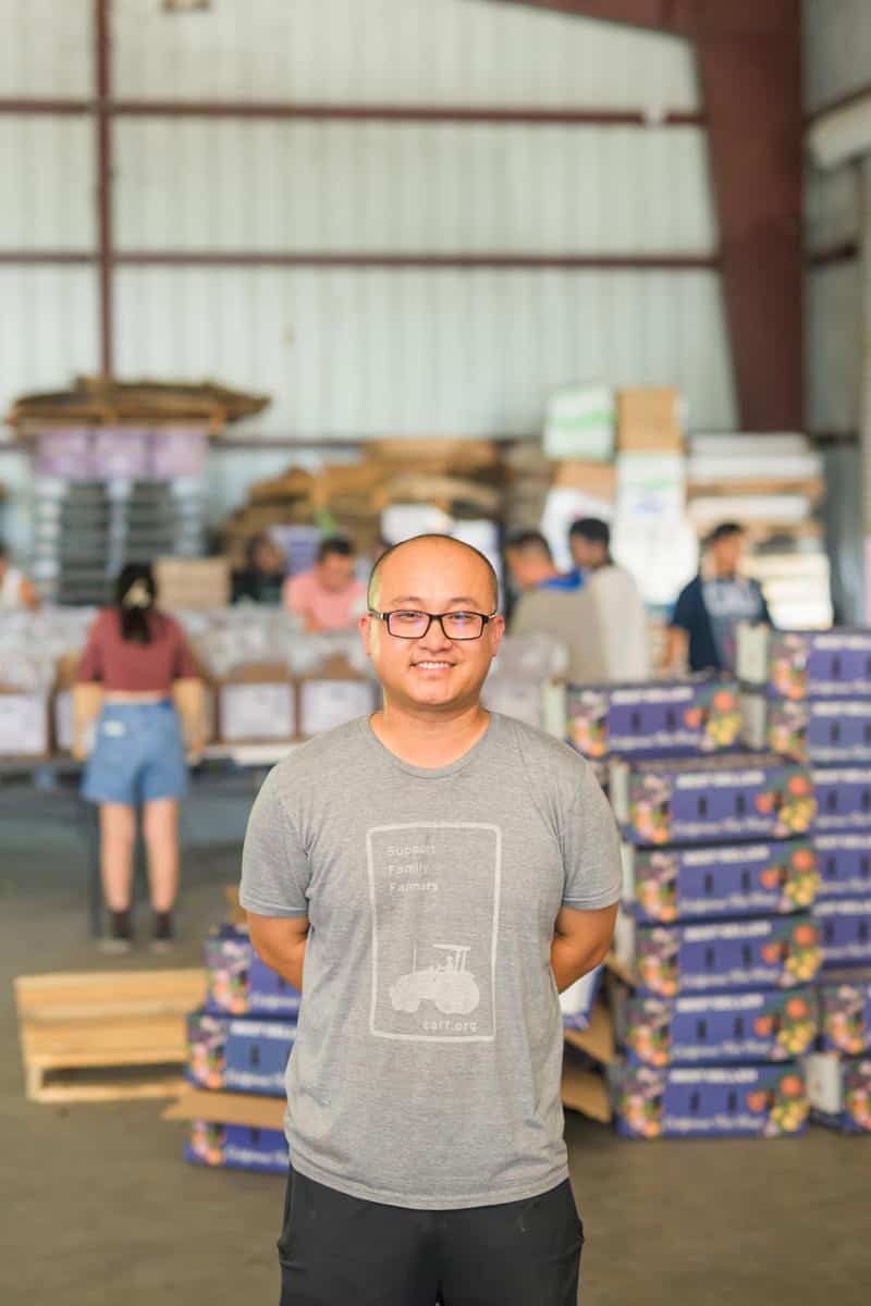Keng Veng from Fresno BIPOC Produce