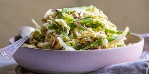 An Easy Napa Cabbage Slaw Recipe