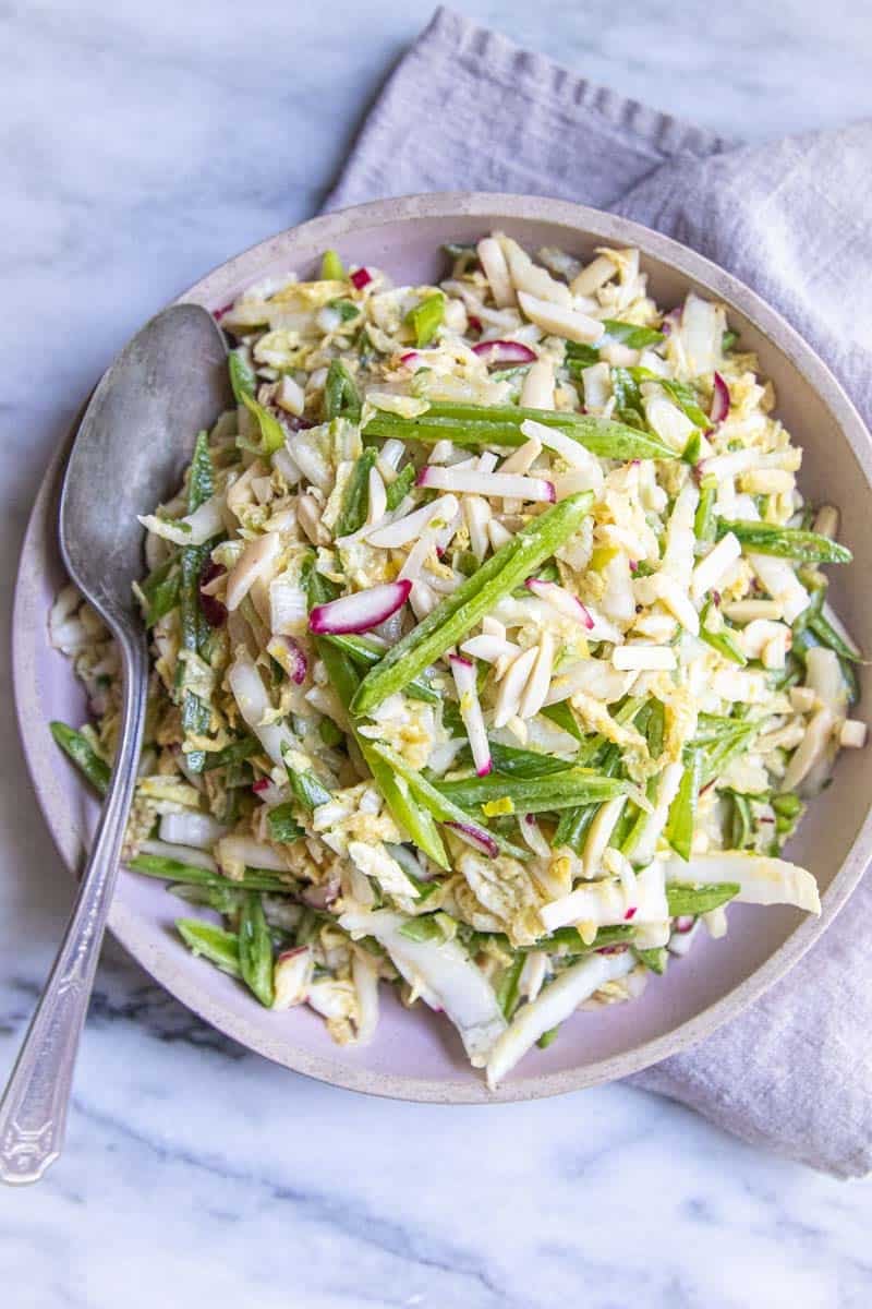 An Easy Napa Cabbage Slaw Recipe