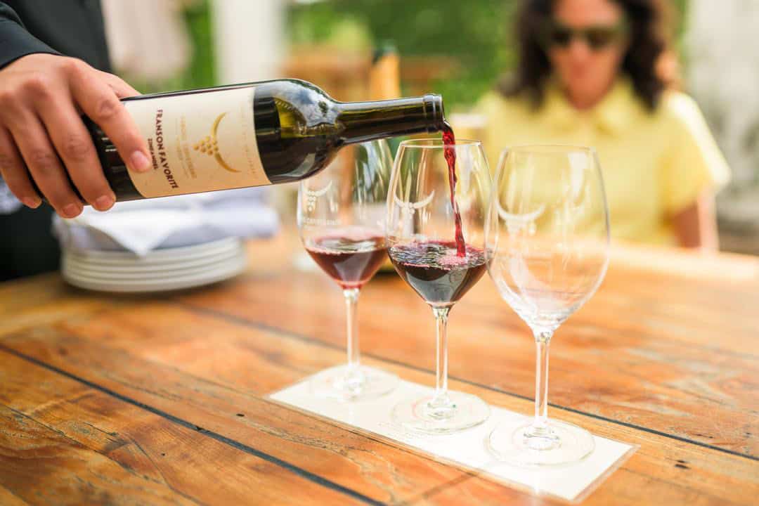 Wine tasting at Rancho Capistrano Winery