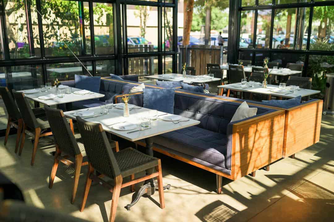the interior of Poppy and Seed restaurant in Anaheim