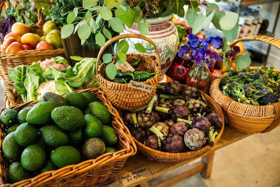 Southern California produce at LA Home Farm 