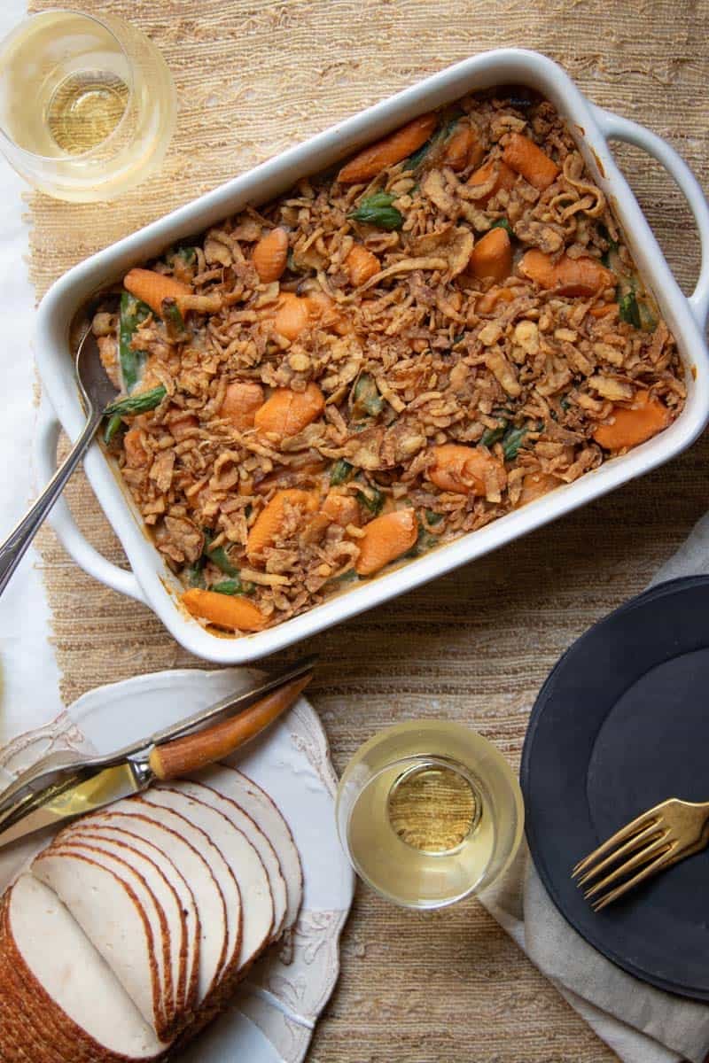 Best Green Bean Casserole with Fresh Green Beans and Gnocchi