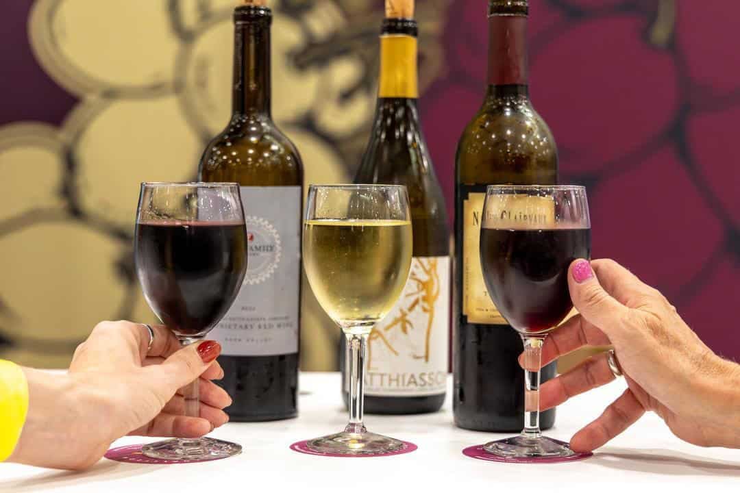California wines poured at Enoteca, the Slow Wine lounge at Terra Madre Americas