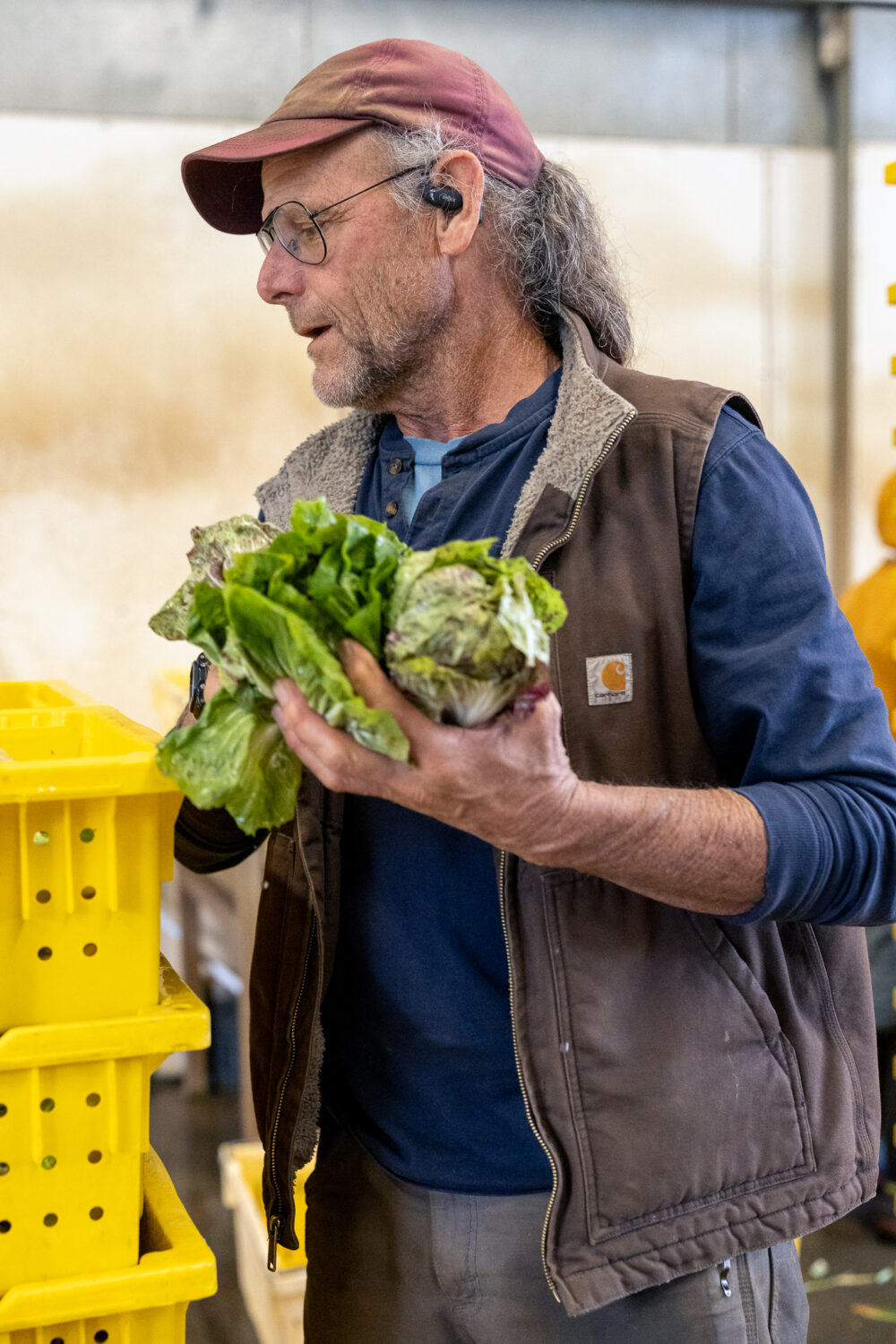Tim Mueller, owner of Riverdog Farm