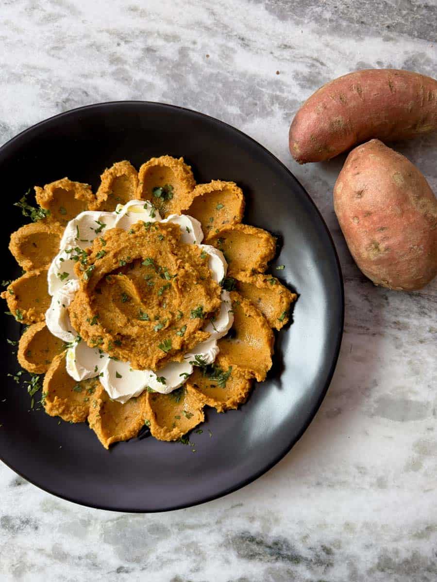 Casey Corn’s Best Sweet Potato Hummus