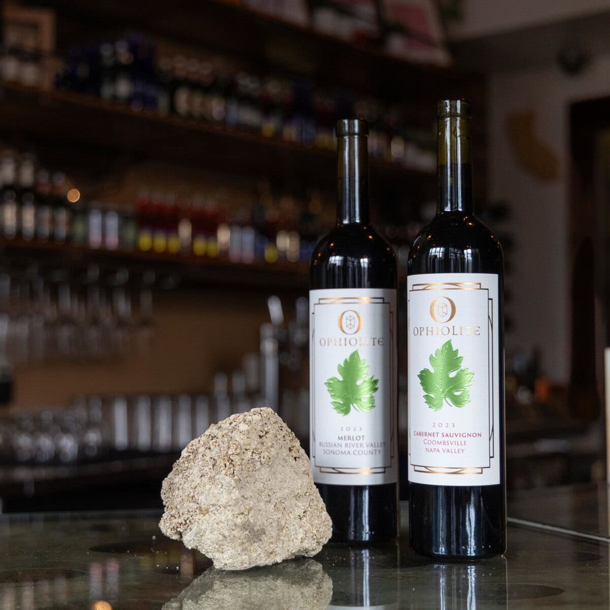 Ophiolite Wines with their namesake rock