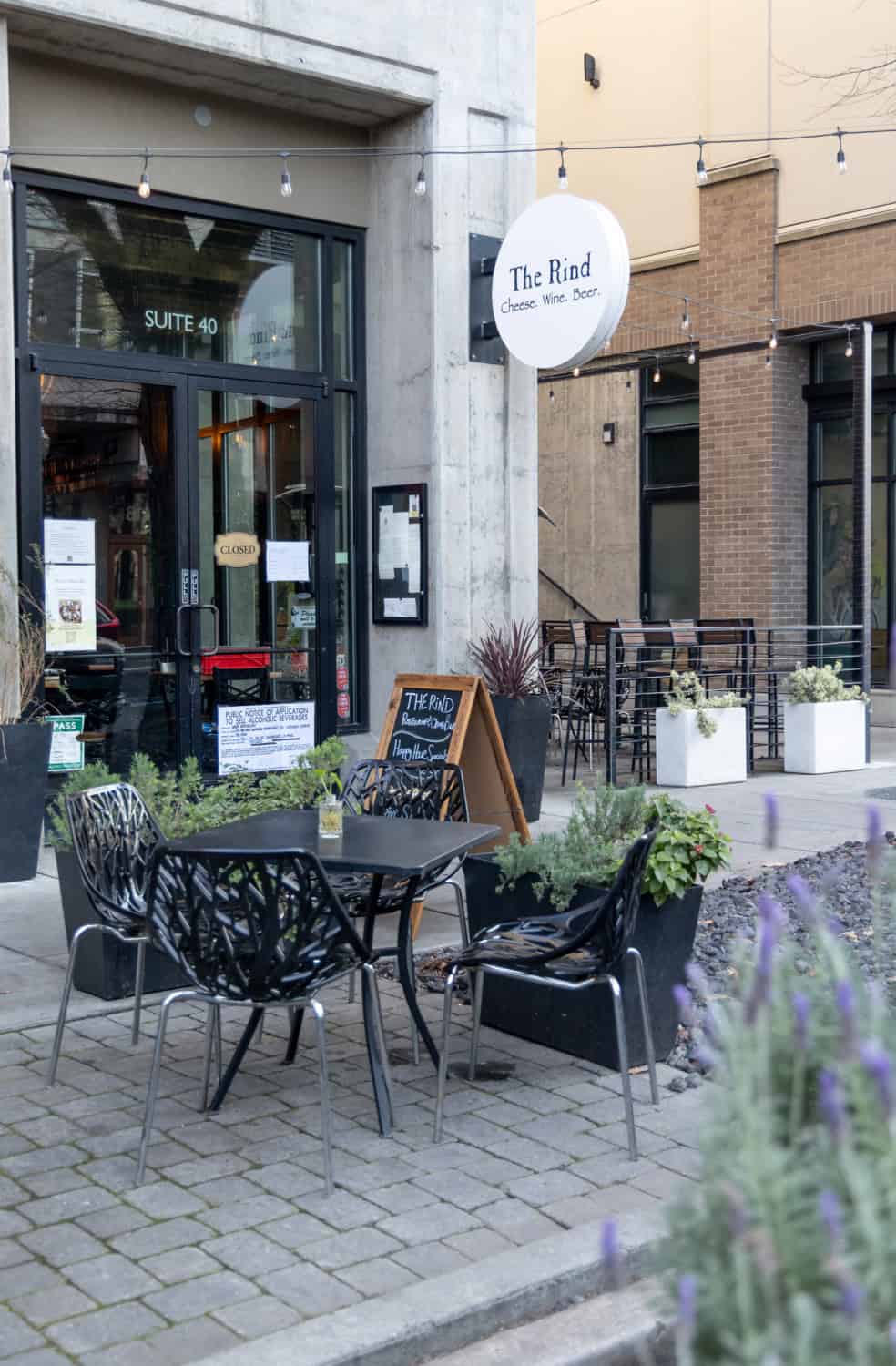 Exterior shot of The Rind in Sacramento