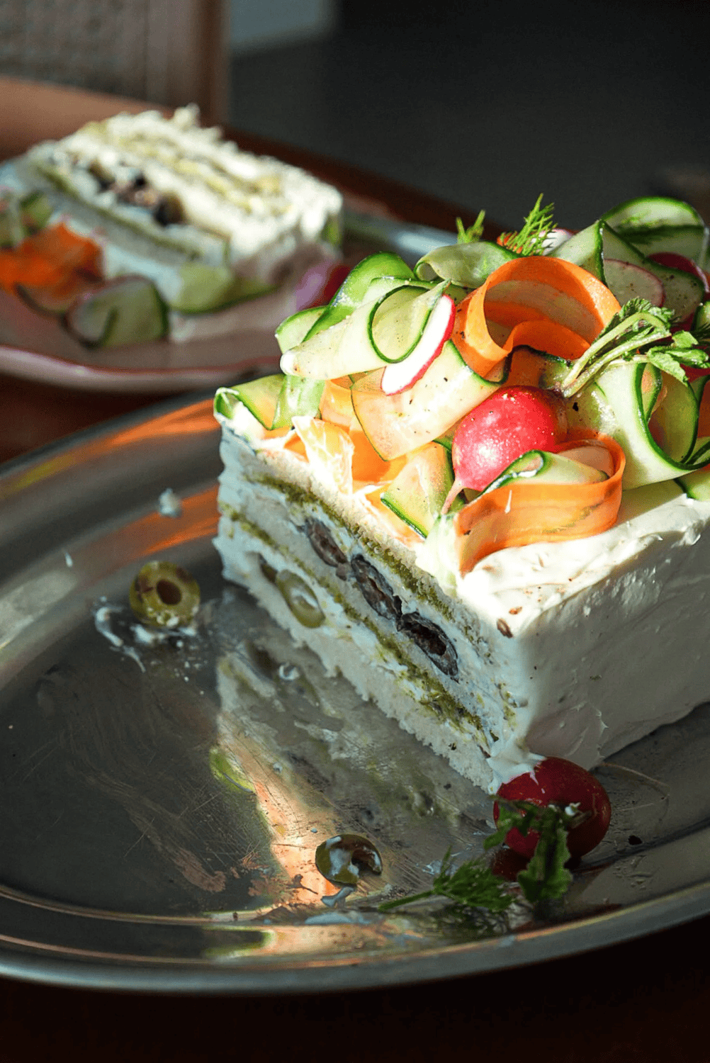brazilian olive sandwich cake