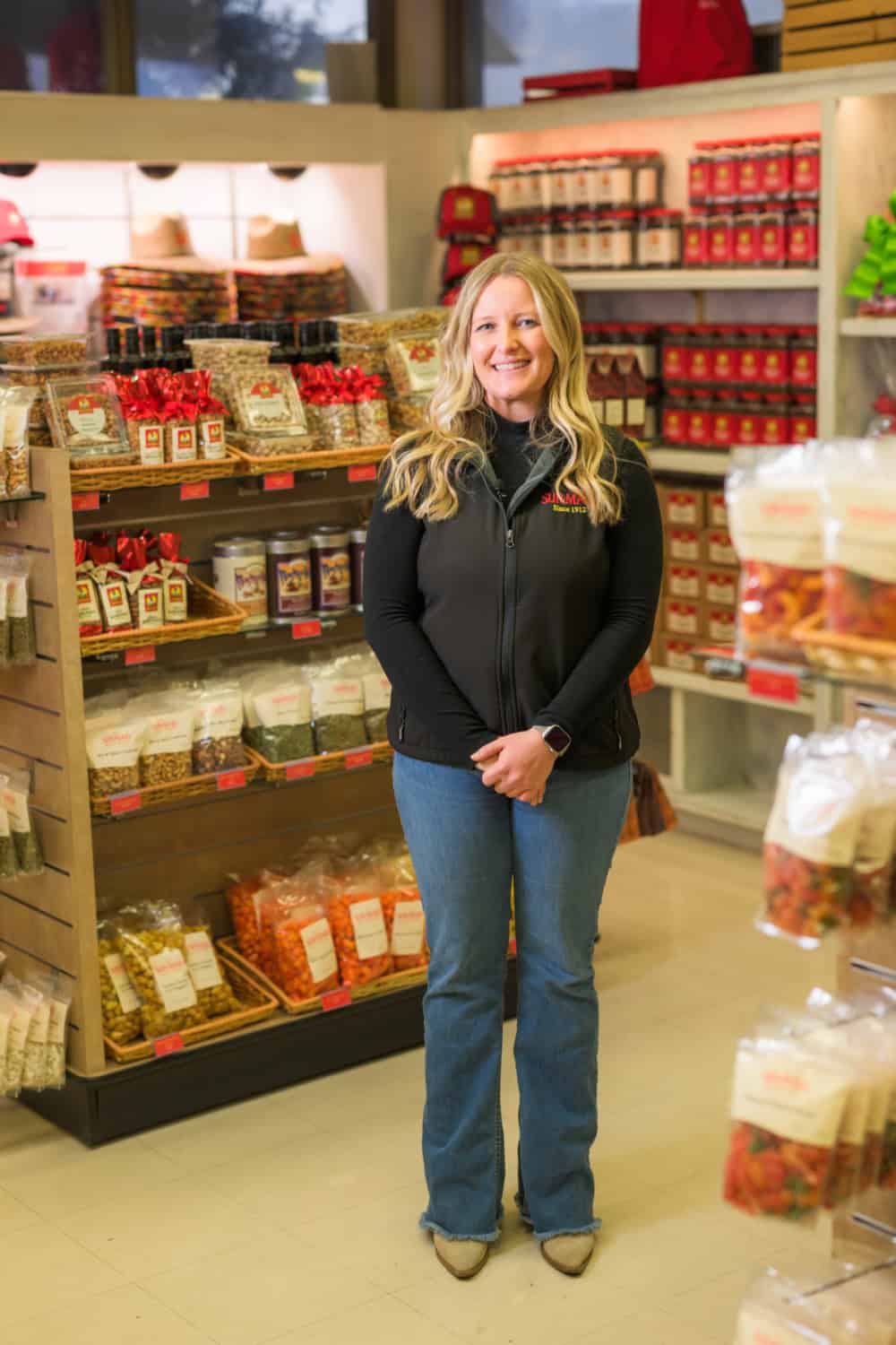 Jenna Smiley, head of the Sun-Maid grower support team