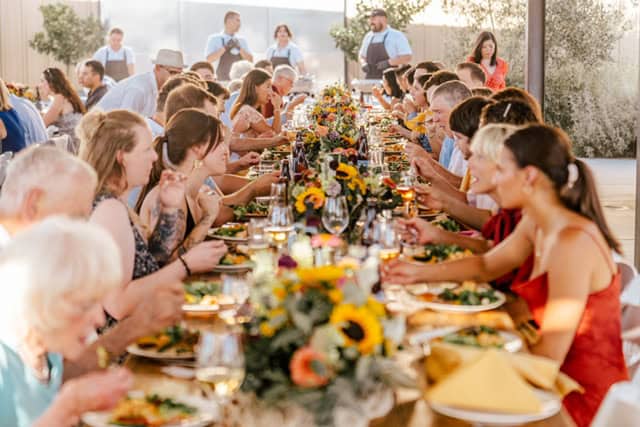 Event dinner at Turkovich Family Wines - image courtesy of TFW