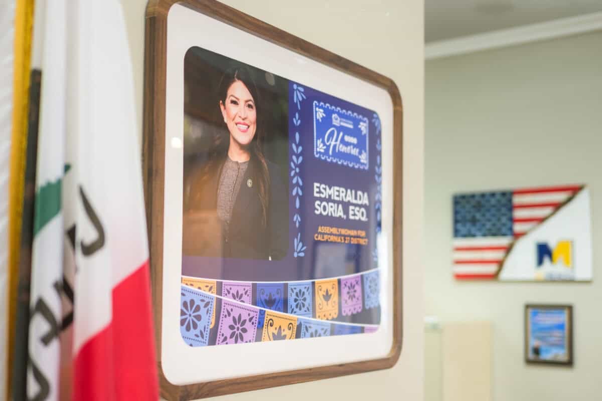 Framed image of Esmeralda Soria