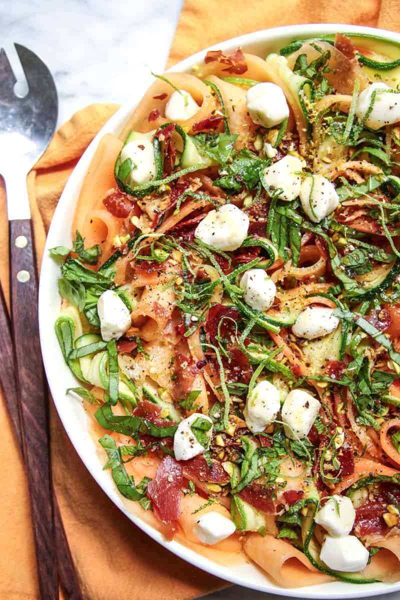 A Cantaloupe and Prosciutto Salad That is Perfection