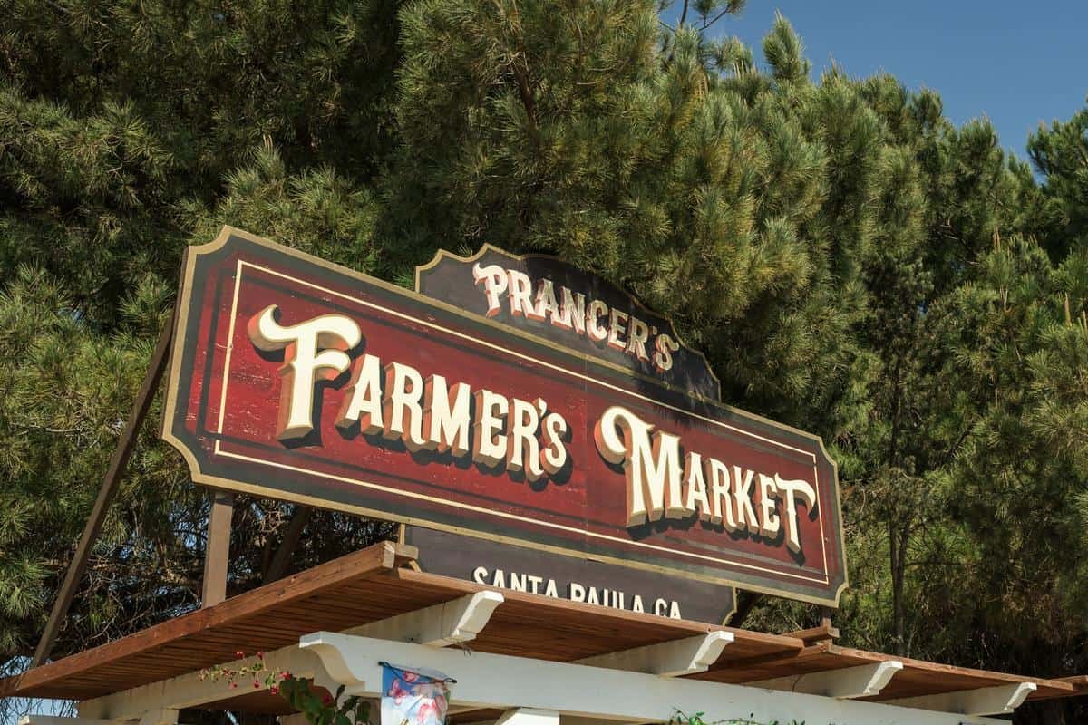 prancers farm sign