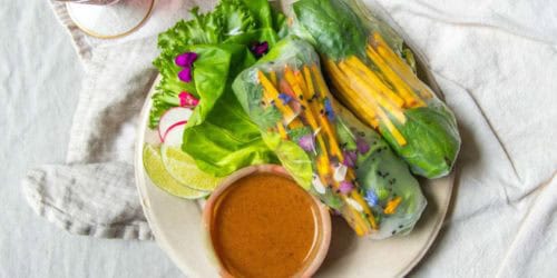 Irresistible Spring Roll Recipe with Fresh Fruit & Veggies