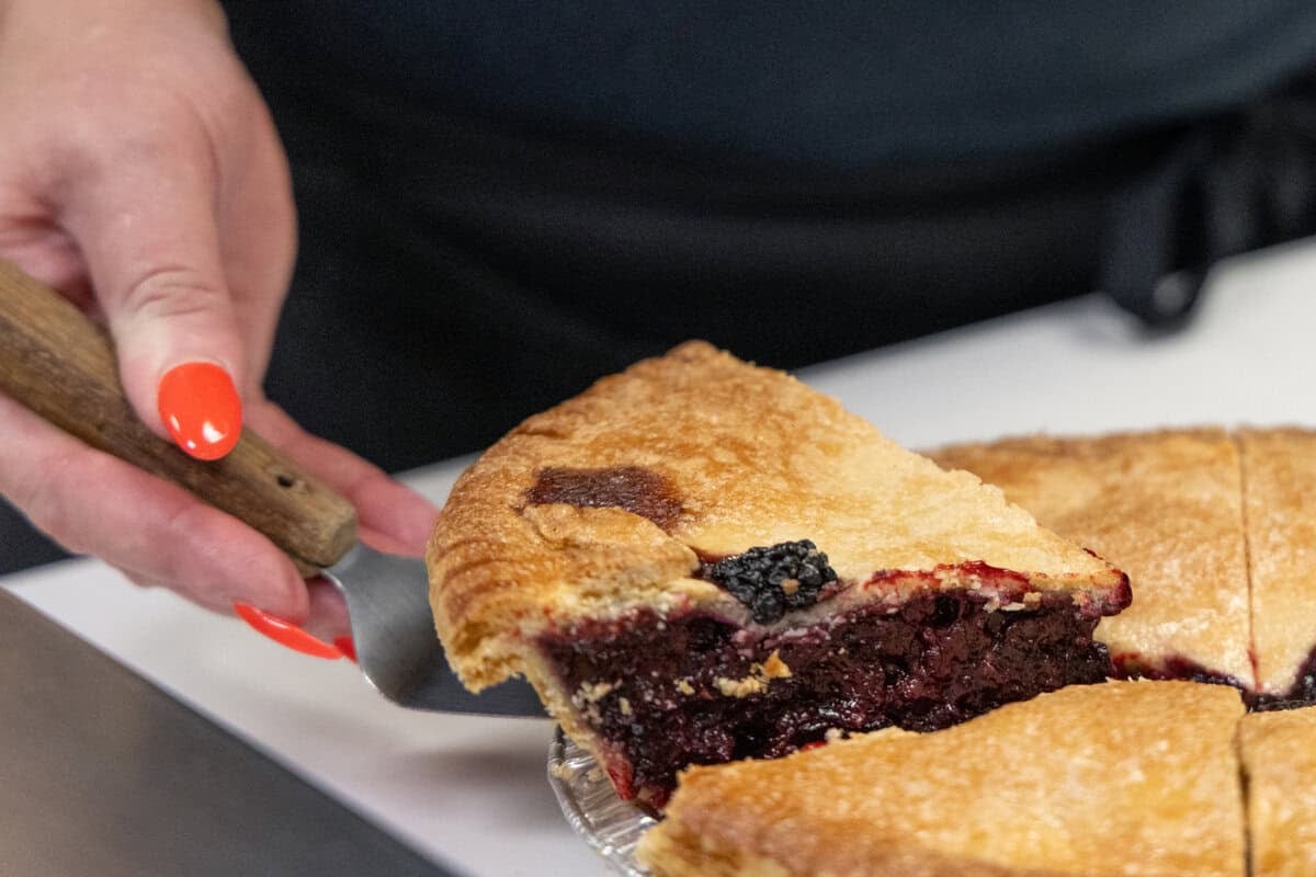 homemade pie sold at the bake shop at the fruit bowl
