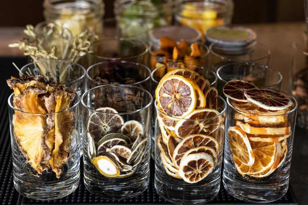 preserved fruit at Preserve restaurant in Winters