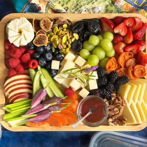 How to Build an Easy and Effortless Produce + Cheese Board, California-style
