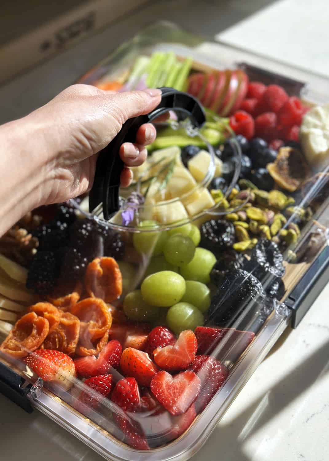 Carcuterie board from The Delicious Life