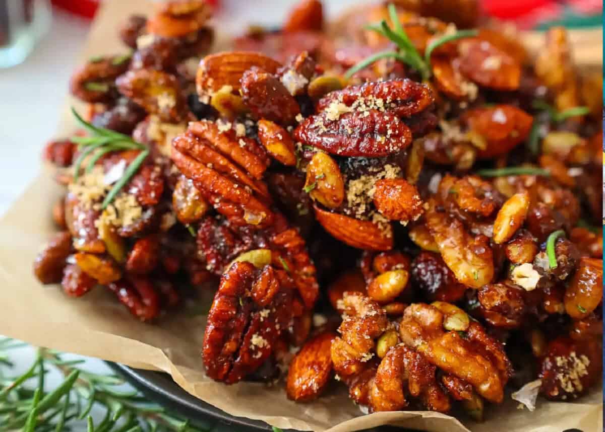 honey roasted nuts from A Girl Defloured