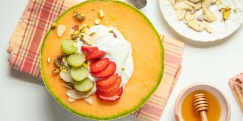 A Fruit Forward Blended Cottage Cheese Bowl Recipe