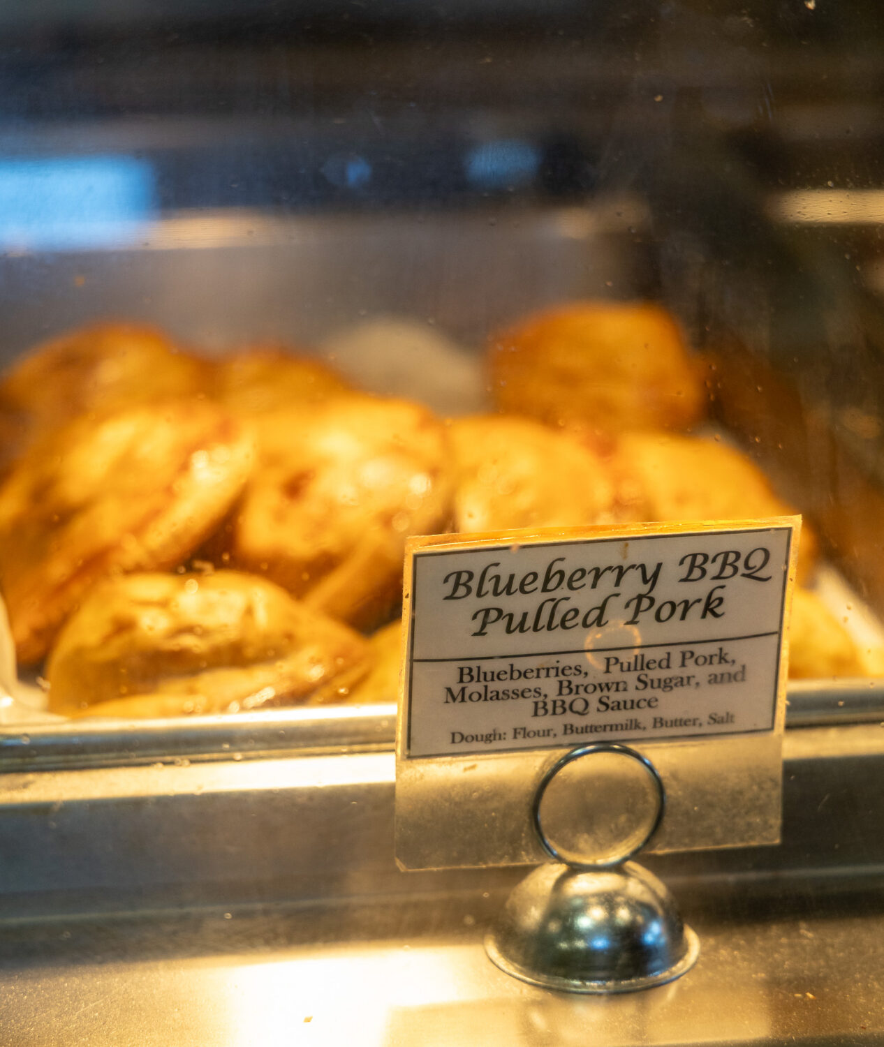 Blueberry BBQ Pulled Pork Okie Pie