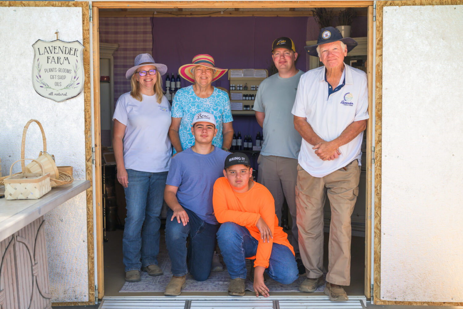 the family behind Lavender Fresh Farm