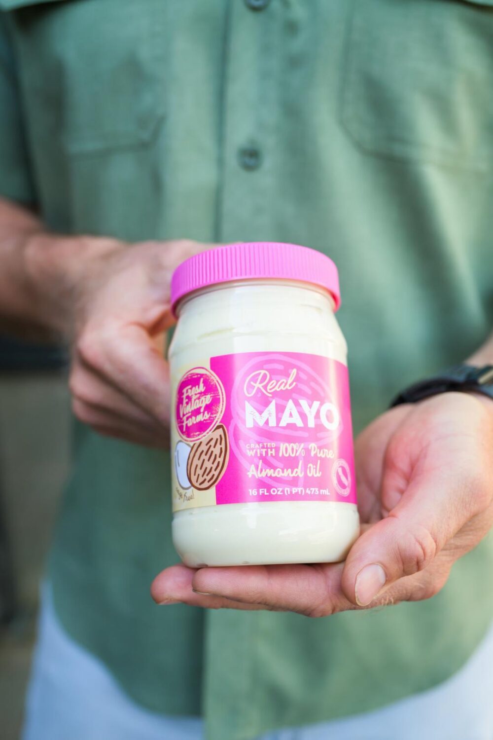 Fresh Vintage Farms Almond Oil Mayo 