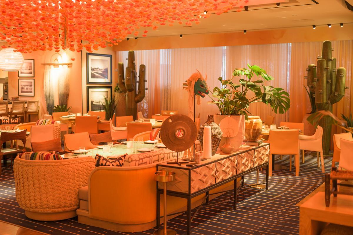interior of casa playa