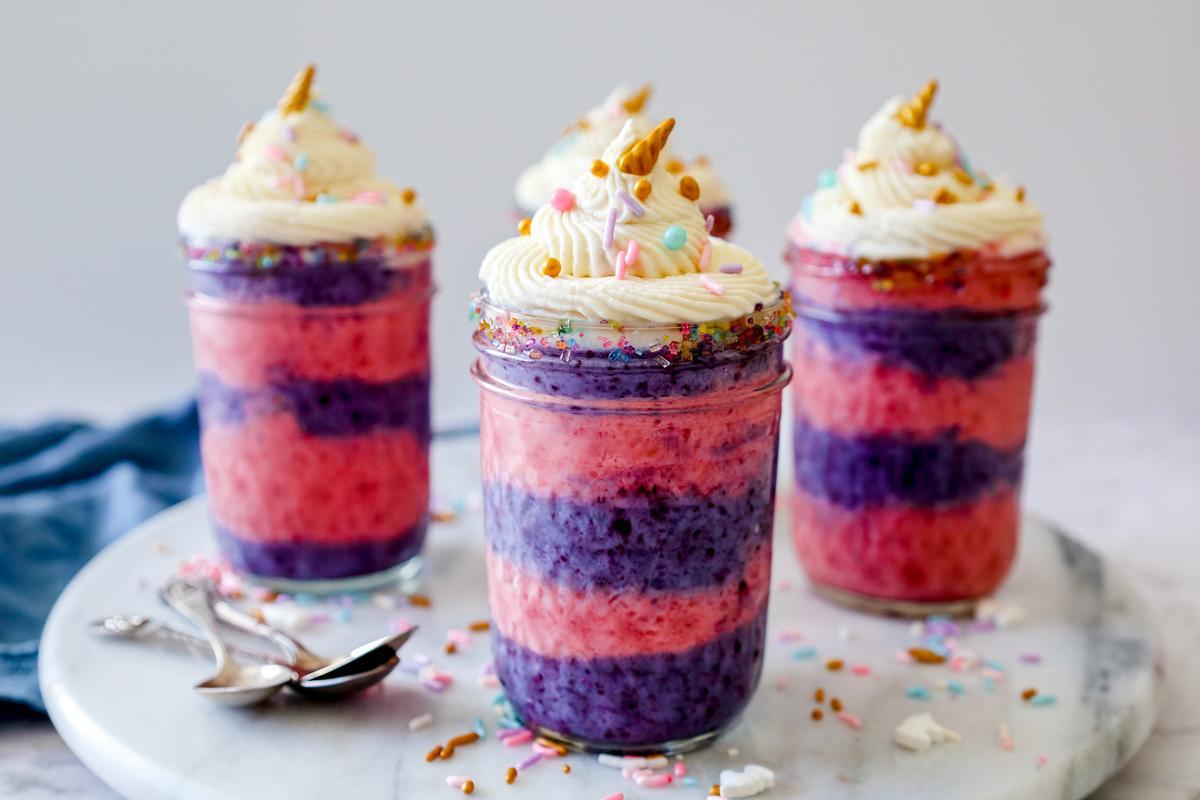 Magical Mini Unicorn Smoothies: a Favorite for Kids + Adults!